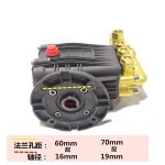 황동 세겹 플런저 펌프 세척 안개 기계 전기 모터 드라이브 2-8LPM 100Bar 여성 샤프트 직경 16/19mm : 세천마켓