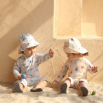 두돌아기수영복 6개월 유아 유치원수영복 여아 어린이집래쉬가드 보니따 수트 래쉬가드 : 꼬피아