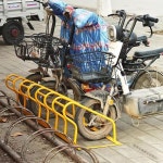 오피스텔 주차장 자전거 거치대 빌라 공공기관 학원 학교 주차 보관대 보관소 설치 프레임 주차대 고정대 : 셀레스트샵