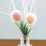 핑크 퐁퐁 국화 플라워 꽃 인테리어 디퓨저 생일 집들이 선물 500ml 대용량 실내방향제 : 잇츠마이플라워