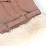 겨울 H9952 여성 플러시 두꺼운 방풍 따뜻한 장갑 가을 야외 운전 터치 스크린 유행 : 아브라함Abraham