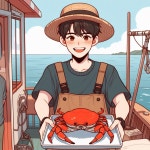 선주직송 연평도 100% 숫꽃게 햇꽃게 냉동꽃게 1kg 3 ~ 4 미 5kg, 10kg : 청우수산