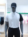 [볼빅] 남성 소매 컬러블럭 반팔 티셔츠 VMTSO472 : 롯데이천 볼빅