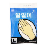 P0057/ 동광상사 고무장갑 깔깔이 미니 미용장갑 L : yesmii