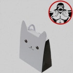 선물 포장 상자 귀요미 초코 110 50 120 미리 100장 : 신한산업