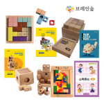 [브레인숲] 소마비쥬홀릭55 소마큐브 테트리스 학습교구 원목교구 : 브레인숲