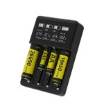 라이칸 18650 리튬이온 배터리 고속 충전기 L2플러스 C타입 21700 26650 AAA 밧데리 : 라이칸