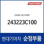 체인-오일 펌프 (243223C100) 그랜저TG, 그랜저HG, 그랜저IG, 쏘나타NF, 에쿠스, 제네시스, 베라크루즈 현대모비스부품몰 : 주식회사... 