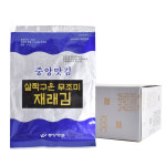 중앙맛김 보령 대천김 살짝 구운 무조미 재래김 전장김, 10g, 8개 : 서울김 스토어