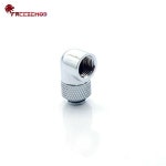 FREEZEMOD 90 도 어댑터 엘보 피팅 회전 압축 토크 연결 G1/4 스레드 MOD PC 수냉 황동 DIY 게이머 : 노바네스트1