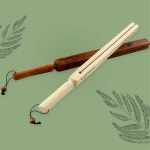 허리 어깨 목 종아리 뭉친근육 원목죽비 브라운 5개세트 등마사지 요양원 두드림안마기 노인용 : 풀문152