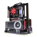 알루미늄 합금 컴퓨터 부품 포좌 선반 ITX MATX EATX 이중 소켓 : 헤븐리 파워