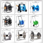 호스 릴 가정용 기계 수납 세차 감는 50미터 와인더 선반 와인딩 : 럽마셀스토어