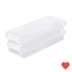 플라스틱 정리함 직사각 소품 박스 2 개입 : oTWOmart