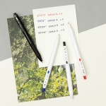 제브라 더 진해진 0.4mm 중성펜/젤볼펜 사라사 R JJS29-R1 1자루 : 문구반점
