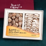 경성표고버섯 흑화고 2종세트(흑화고200g+슬라이스150g / 350g) 선물세트 : 오즈 24