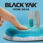 블랙야크 5레이어 인솔 깔창 소프트젤 메쉬 오솔라이트 5중 쿠션 편한 통기성 : 화곡유통