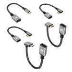 HDMI to MiNi HDMI 변환 젠더 케이블 4K 노트북 포터블 모니터 : 레알몰 스토어