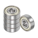 깊은 그루브 볼 베어링 5개  08cm516인치 x 22cm78인치 x 21cm932인치 모터 공작 기계 기어박스 베어링 사용 이중 차폐 ABEC1... 