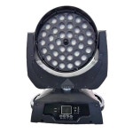 Sufeiy LED 워시 줌 무빙 헤드 라이트 터치 스크린 DMX512 디스코 파티 무대 조명 36x18W RGBWAUV 6 인 1 개 : 마노상사