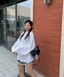 (신상할인/5컬러) 백 포인트 린넨 티 : 아우룸AURUM