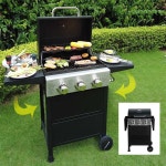 미국식 BBQ 가스 바베큐 그릴 정원 가든 야외 기계 : 로키통통