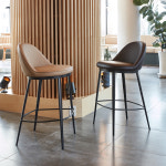 메모리바체어 커피숍 업소용 빠텐 아일랜드 홈바 의자 : 가구온