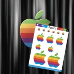 애플(Apple) 로고 스티커 : 숨디모스