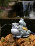 실내연못 야외 정원분수 동물 인테리어 조형물 공원 인공폭포 조경 장식 꽃분수대 10 : 테리에샵