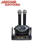 JARGUAR PRO-3300 2채널 충전식 무선마이크 노래방 행사용 강의용 : 비스튜디오