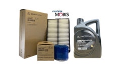 셀토스 1.6 터보 가솔린 (19-22년) 순정 엔진오일세트 00441 4L 35505 Q5000 : 으뜸오일