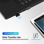 GrwibeouUSB 블루투스 어댑터 50 무선 컴퓨터 어댑터 미니 블루투스 수신기 송신기 PC 컴퓨터 스피커 오디오 : 유리아샵