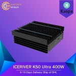아이세리버 KS0 울트라 400Ghs 100W 카스파 채굴 6 월 : 유리아샵