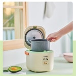 다기능 가정용 난방 상자 전기 밥솥 붙지 않는 미니 멀티 쿠커 3 가지 색상 사용 가능 220V 12L : 고운구대