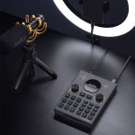 GODOX LK2S 마이크 라이브 외장 사운드 카드 휴대폰 컴퓨터 USB 마이크 녹음 사운드 카드 스튜디오 장비 : 굿식스데이