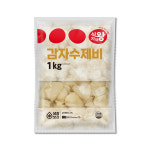 식자재왕 감자수제비 1kg : 식자재왕