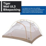 Big Agnes Tiger Wall UL 초경량 자전거 포장 자외선 차단 솔루션 염색 원단 포함 : 에스와이투샵