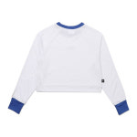 말본 아울렛 여름 여성 골프 로고 테이프 긴팔 크롭 티셔츠 H-22PRL18WHT : pink basket