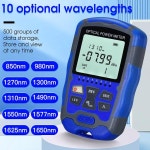 네트워크 테스트  LED 조명 A-M7 광섬유 케이블 블루 미니 광학 파워 계량기, OPM-70 ~ + 10dBm : 더비시스몰