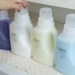 BELOSIO 국내제조 세제통 세탁 세제 디스펜서 1L 소분용기 가루 리필 용기 공병 : 더수키수홈