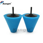 3 인치 80mm 폼 연마 휠 스폰지 볼, 전기 드릴 버니 싱 볼 콘 자동차 케어 허브 버핑 스폰지에 사용 : 재이홈