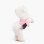 크눕 강아지 썸머 슬러시 슬리브리스 민소매 나시 실내복 티셔츠 핑크 : knoop