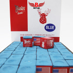 [보타르] 당구 초크 블루 144개입 대용량 당구장 하우스 업소용 프리미엄 쵸크/마스터 초크 : 삼오레포츠