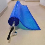 수영장필름롤러 단열 덮개 와인딩기 휠 풀장 낙엽방지 : 보림스토어