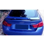유광 블랙 스포일러 BMW F36 4시리즈 리어 덕테일 윙 4 문짝 그란 쿠페 14-19 년 트렁크 : 지야직구