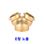 소방용 연결송수구 E형 노출 (명판별도) 소방 배관 부속 자재 100X65X65 : 배관컴퍼니.
