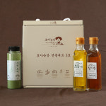 호야농장 3호세트 국산 시골참기름 생들기름 새싹보리 : 고창 마켓