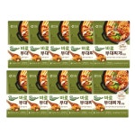 아워홈 바로 부대찌개 양념 120g x10개 : 든든푸드