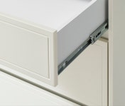 비포레 5단 화이트 서랍장800 대형 (원목) : 비포레 BEFORET