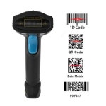 휴대용 유선 바코드 스캐너 무선 QR 코드 스캐너 휴대용 블루투스 리더 바 PDF417 데이터 매트릭스 리더 1D 2D : teristore